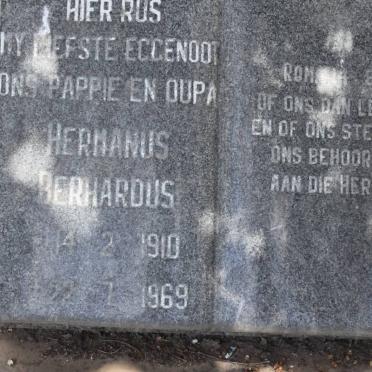 ? Hermanus Gerhardus 1910-1969