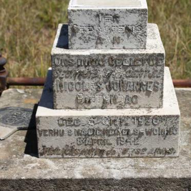 BUITENDAG Nicolas Johannes 1936-1942