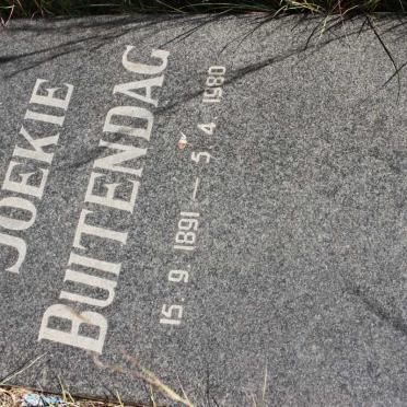 BUITENDAG Joekie 1891-1980