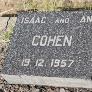 COHEN Isaac -1957 &amp; An -1957