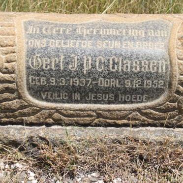 CLASSEN Gert J.P.C. 1937-1952