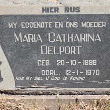 DELPORT Maria Catharina 1889-1970
