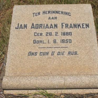 FRANKEN Jan Adriaan 1880-1950