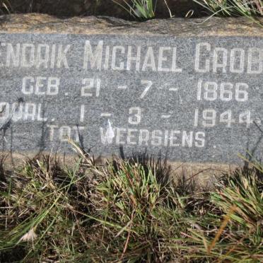 GROBLER  Hendrik Michael 1866-1944