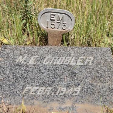GROBLER M.E. -1949