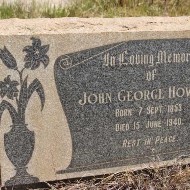 HOWARD John George 1853-1940