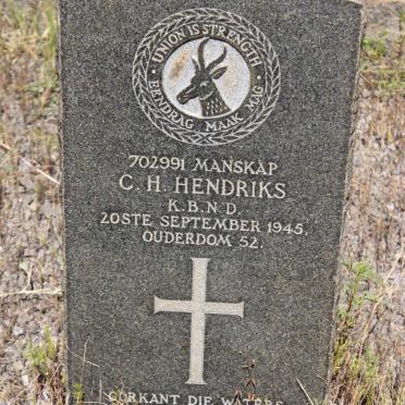 HENDRIKS C.H. -1945