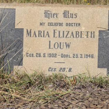 LOUW Maria Elizabeth 1902-1946