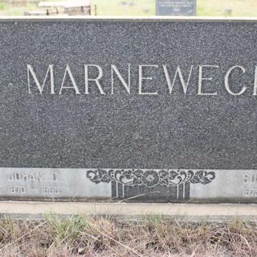 MARNEWECK Johan C. 1870-1933 &amp; Susara J. 1875-1969
