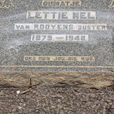 NEL Lettie 1879-1948