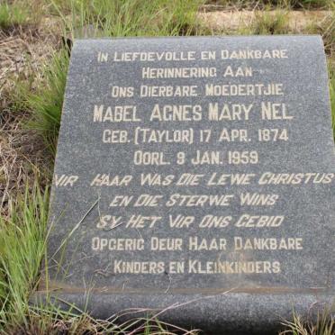 NEL Mabel Agnes Mary geb TAYLOR 1874-1959