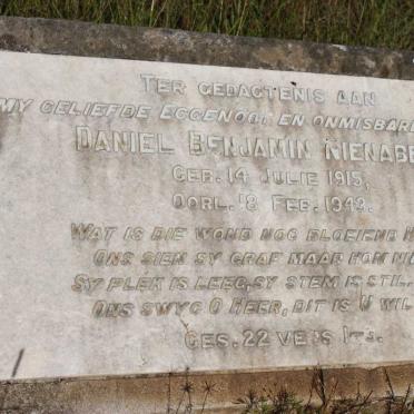 NIENABER Daniel Benjamin 1915-1943