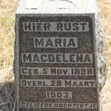 PIETERS Maria Magdelena 1898-1903