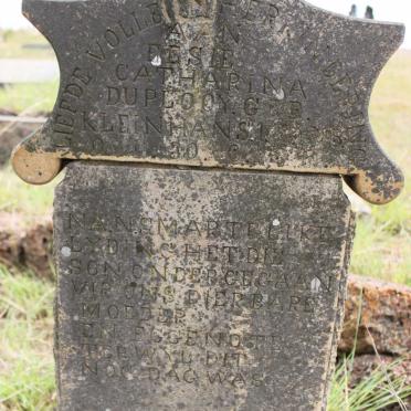 PLOOY Essie Catharina, du nee KLEINHANS 1915-1941