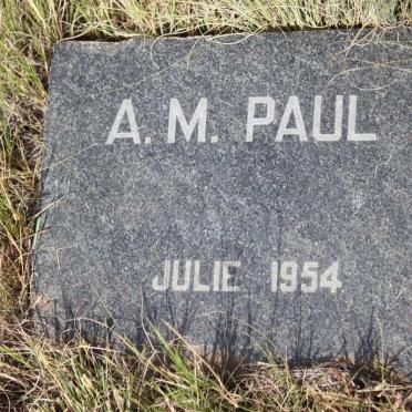 PAUL A.M. -1954