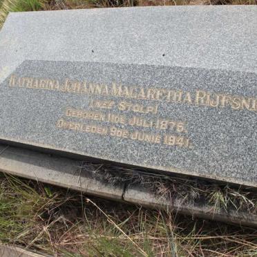 RIJFSNIJDER Katharina Johanna Margaretha geb STOLP 1875-1941