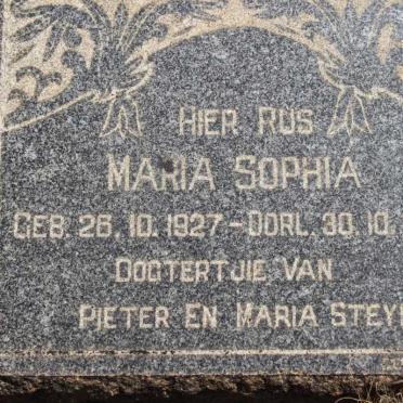 STEYN Maria Sophia  1927-1927