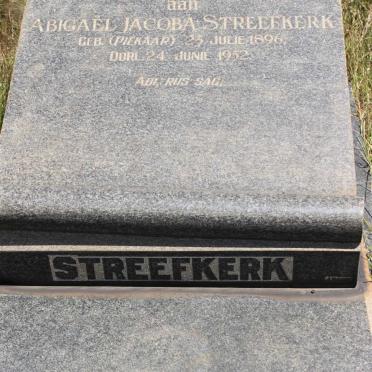 STREEFKERK Abigael Jacoba nee PIEKAAR 1896-1952