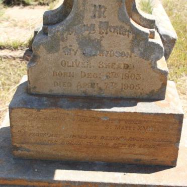 SKEAD Oliver 1903-1905