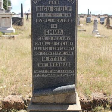 STOLP Nico 1879-1918 :: STOLP Emma 1912-1918