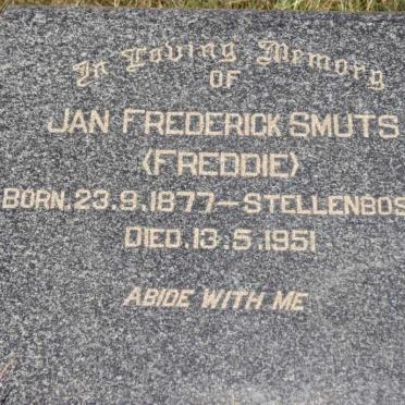 SMUTS Jan Frederick 1877-1951