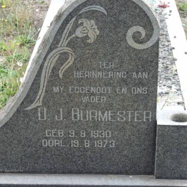 BURMESTER D.J. 1930-1973