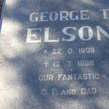 ELSON George T. 1909-1988