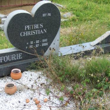 FOURIE Petrus Christian 1941-2006