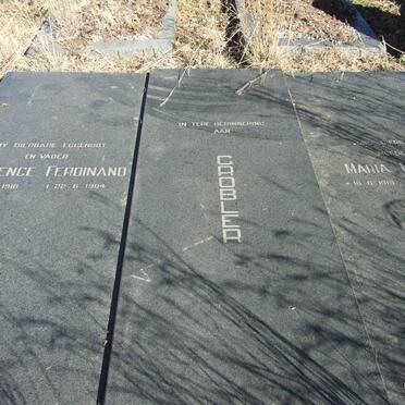 GROBLER Lawrence Ferdinand 1916-1984 &amp; Maria Martha 1919-2002