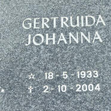 HENNING Johannes Stephanus Gerhardus 1926-2005 &amp; Gertruida Johanna 1933-2004