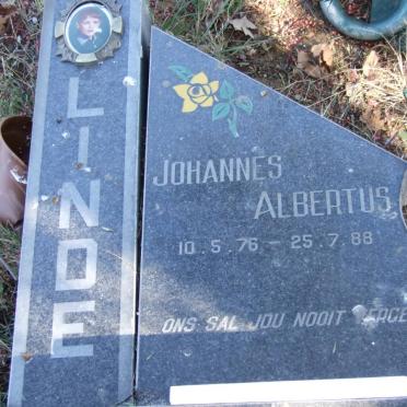 LINDE Johannes Albertus 1976-1988