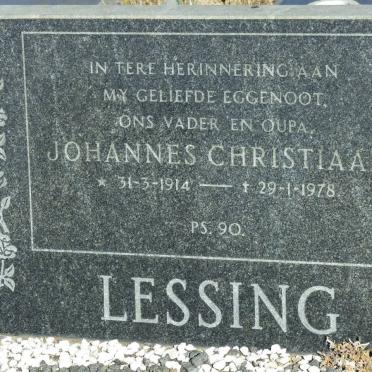 LESSING Johannes Christiaan 1914-1978