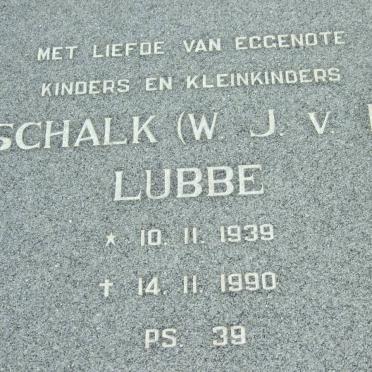 LUBBE W.J.v.H. 1939-1990