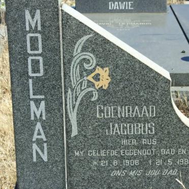 MOOLMAN Coenraad Jacobus 1906-1989