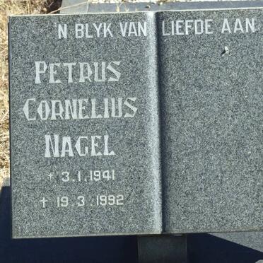 NAGEL Petrus Cornelius 1941-1992