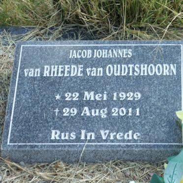 OUDTSHOORN Jacob Johannes van Rheede, van 1929-2011