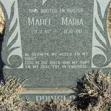 PRINSLOO Marel Maria 1962-1980