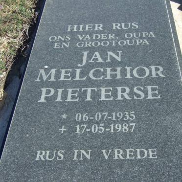 PIETERSE Jan Melchior 1935-1987