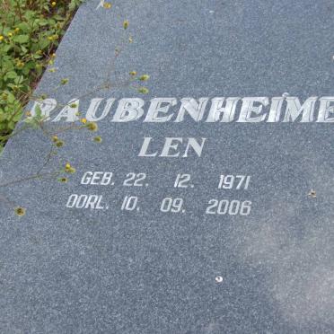RAUBENHEIMER Len 1971-2006
