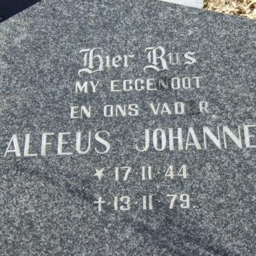 RAUTENBACH Alfeus Johannes 1944-1979 
