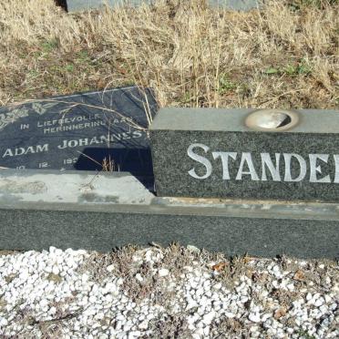 STANDER Adam Johannes 1934-1981