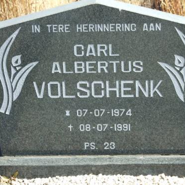 VOLSCHENK Carl Albertus 1974-1991