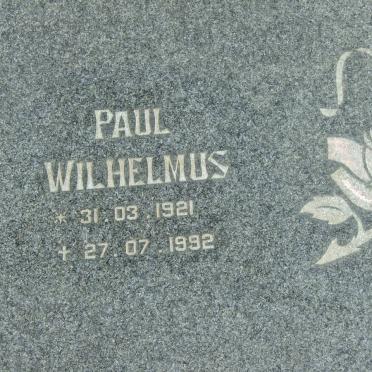 VISAGE Paul Wilhelmus 1921-1992