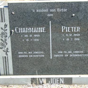 VILJOEN Pieter 1949-1991 &amp; Charmaine 1955-1991