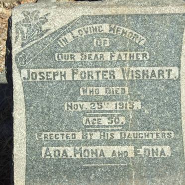 WISHART Joseph Porter -1913