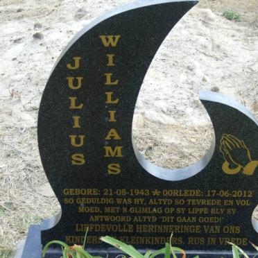 WILLIAMS Julius 1943-2012