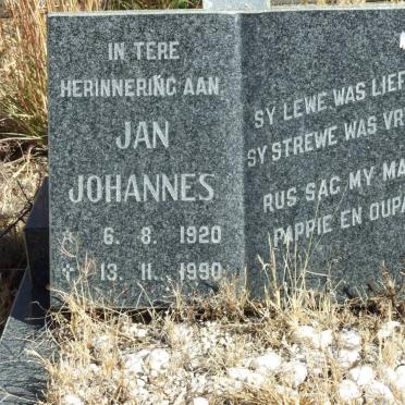 ? Jan Johannes 1920-1990
