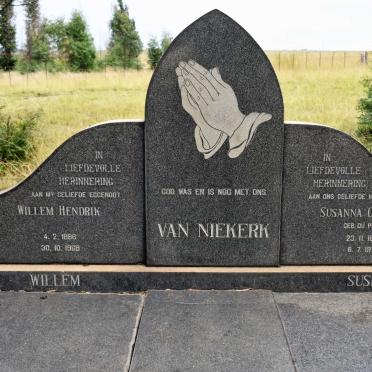 NIEKERK Willem Hendrik, van 1886-1968 &amp; Susanna Carolina DU PREEZ 1895-1979