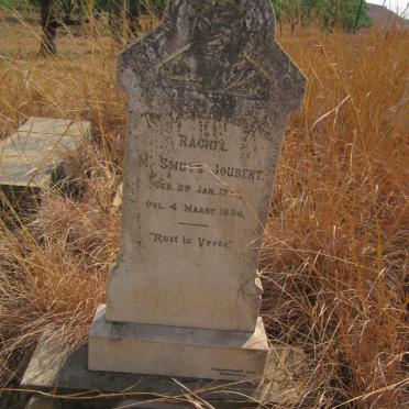 JOUBERT Rachel M., SMUTS 1831-1886