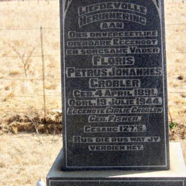 GROBLER Floris Petrus Johannes 1891-1944